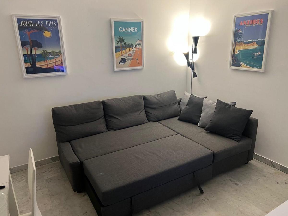 Seafront - Beautiful Flat With Aircon And Comfortable Loggia Vallauris Exterior foto